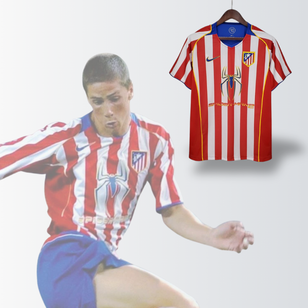 Camisa Retrô Legend - Atlético Madrid 04/05 - Fernando Torres 9