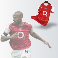 Camisa Retrô Legend - Arsenal 04/05 - Thierry Henry 14