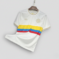 Camisa Branca Comemorativa do Centenário da Colômbia 24/25