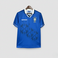 Camisa II Retrô do Brasil para a Copa do Mundo de 1994