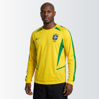 Camisa I Retrô Brasil Copa do Mundo 2002 Manga Long