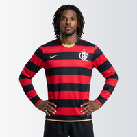 Camisa l Retrô Flamengo 2009 Manga Longa