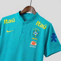 Camisa de Treino Retrô Brasil Pôlo