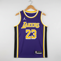 Regata NBA Los Angeles Lakers Masculina LeBron James 20/21 – Edição Statement
