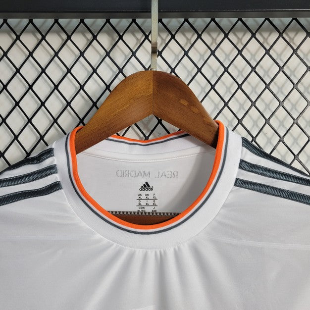 Camisa l Retrô Real Madrid 2013/14 Manga Longa