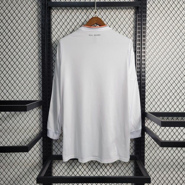Camisa l Retrô Real Madrid 2013/14 Manga Longa