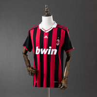 Camisa l Retrô Milan 09/10 Ronaldinho