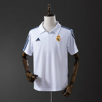 Camisa l Retrô Real Madrid 2001/02 Zidane
