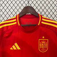 Camisa I Espanha Euro 24/25 Torcedor