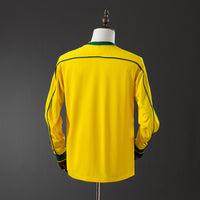 Camisa I Retrô Brasil Copa do Mundo 1998 Manga Longa