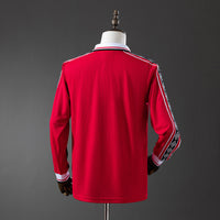 Camisa I Retrô Manchester United 1998/99 Manga Longa