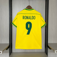 Camisa I Retrô Brasil 1998 Ronaldo