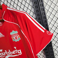 Camisa l Retrô Liverpool 2007/08 Steven Gerrard