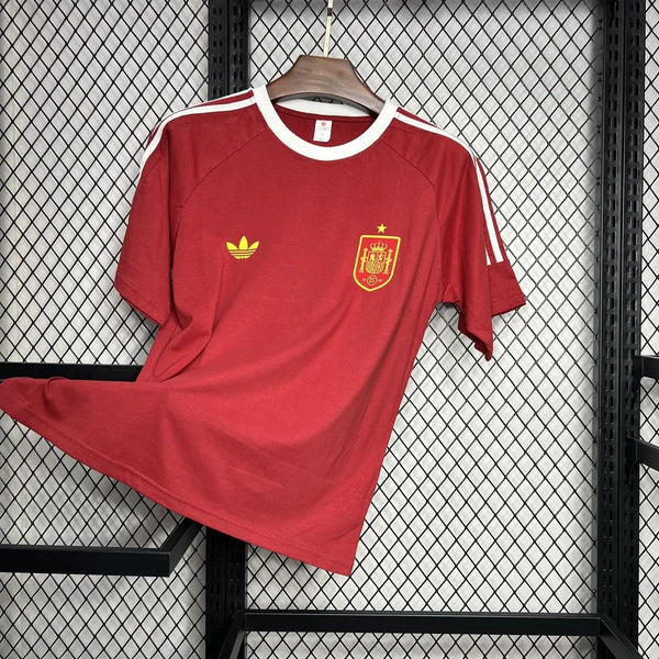 Camisa Espanha 24/25 Euro Estilo Retrô