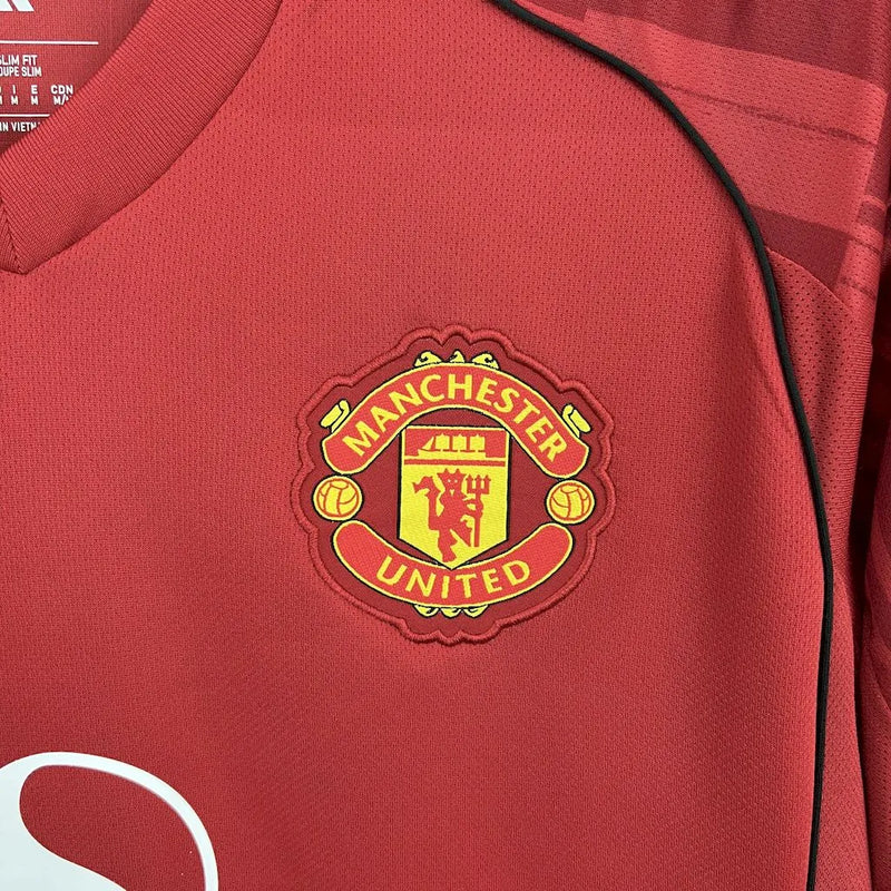 Camisa I Manchester United 25/26 Torcedor