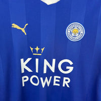 Camisa Retrô do Leicester City 2015/16