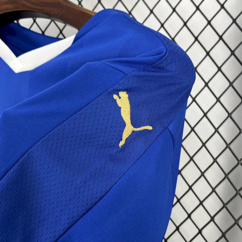 Camisa Retrô do Leicester City 2015/16