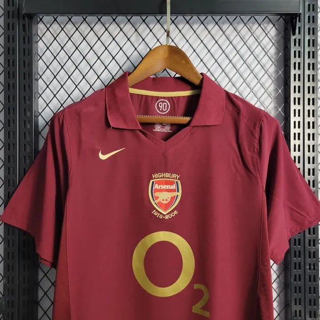 Camisa Retrô Arsenal 2005/06