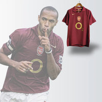 Camisa Retrô Legend - Arsenal 05/06- Thierry Henry 14