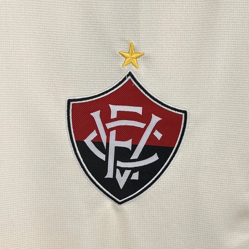 Camisa Bege Vitória 2025/26 Torcedor