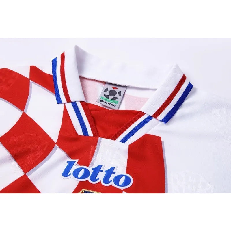 Camisa I Retrô da Croácia 1998