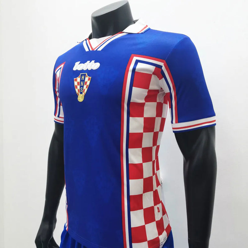 Camisa II Retrô da Croácia de 1998