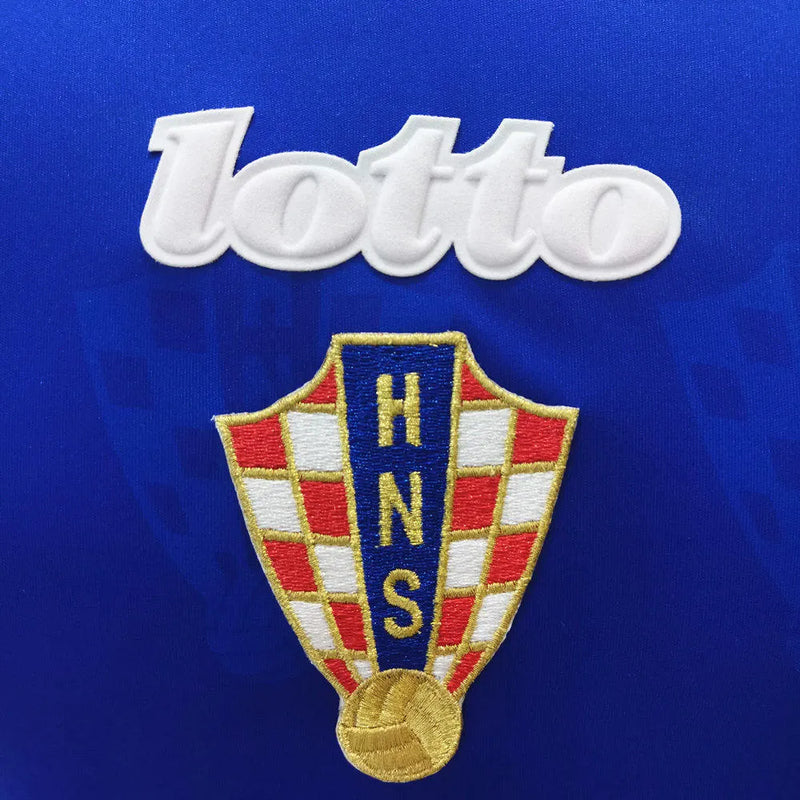 Camisa II Retrô da Croácia de 1998