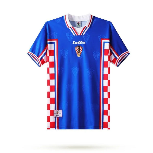 Camisa II Retrô da Croácia de 1998