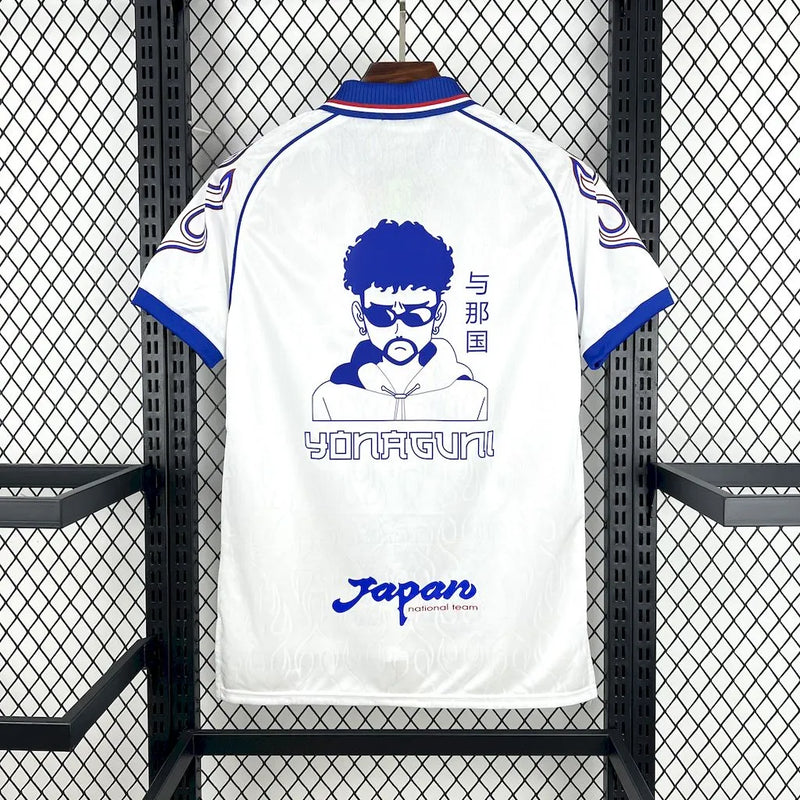 Camisa Retrô Japão 1998 Away X BAD BUNNY