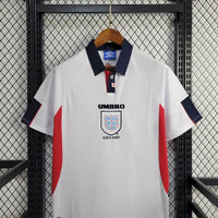 Camisa Retrô da Inglaterra de 1998