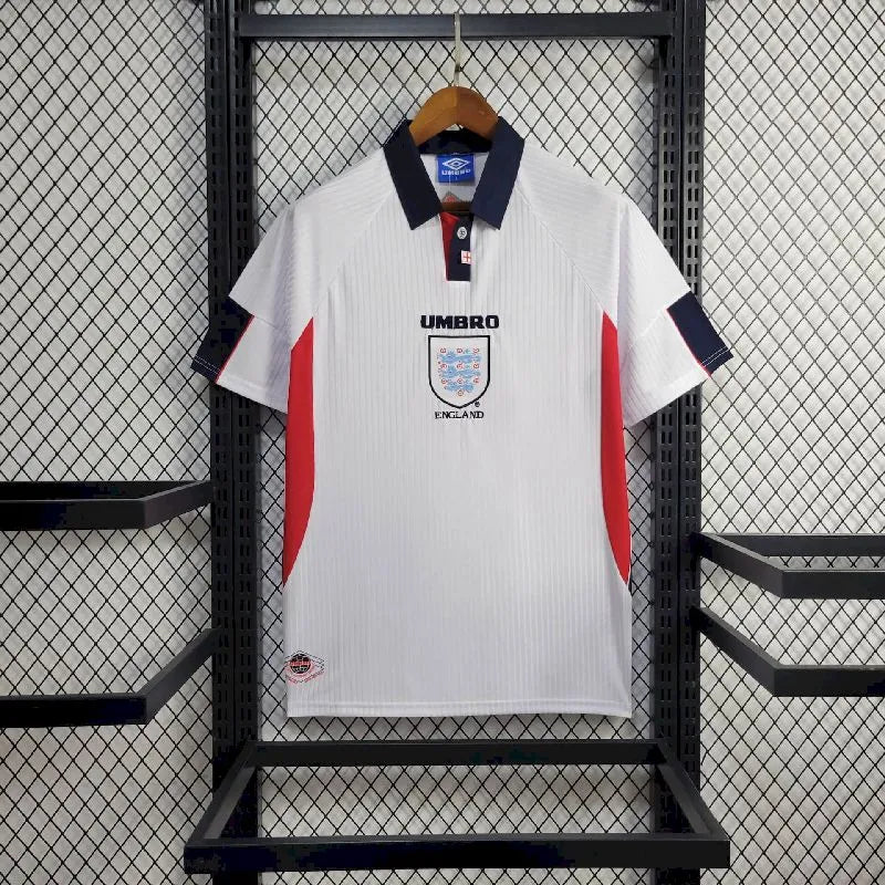 Camisa Retrô da Inglaterra de 1998