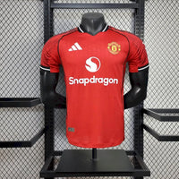 Camisa I Manchester United 25/26 Jogador