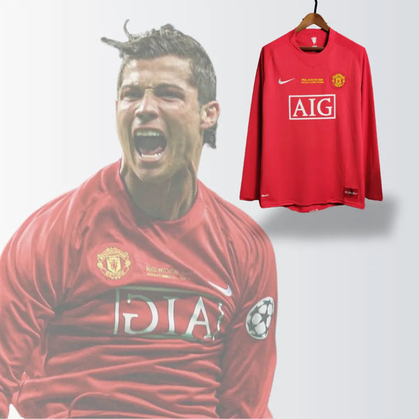 Camisa Retrô Legend -Manchester United 07/08 - Cristiano Ronaldo 7