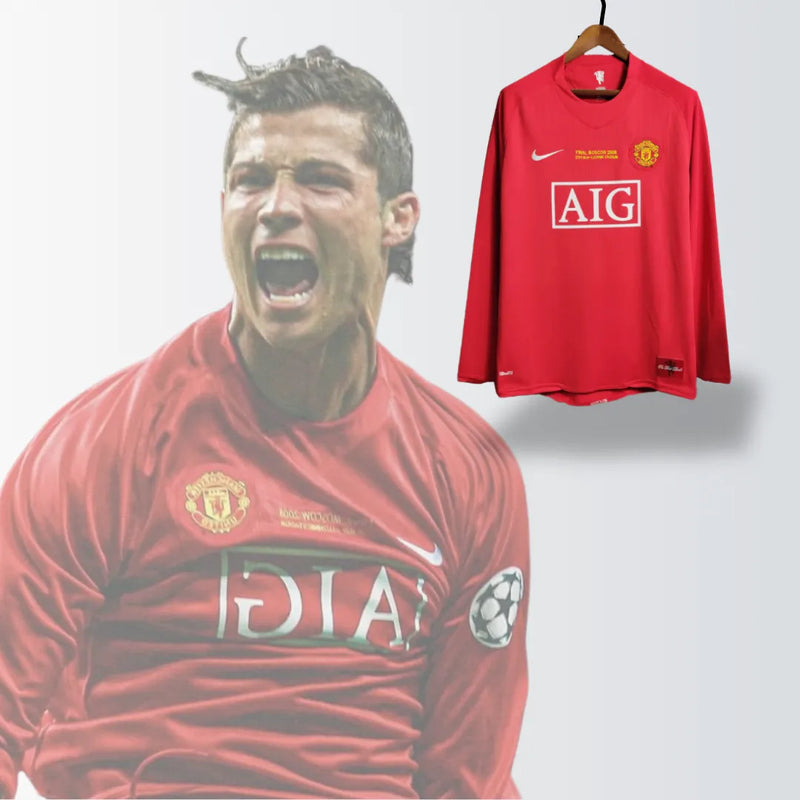 Camisa Retrô Legend -Manchester United 07/08 - Cristiano Ronaldo 7