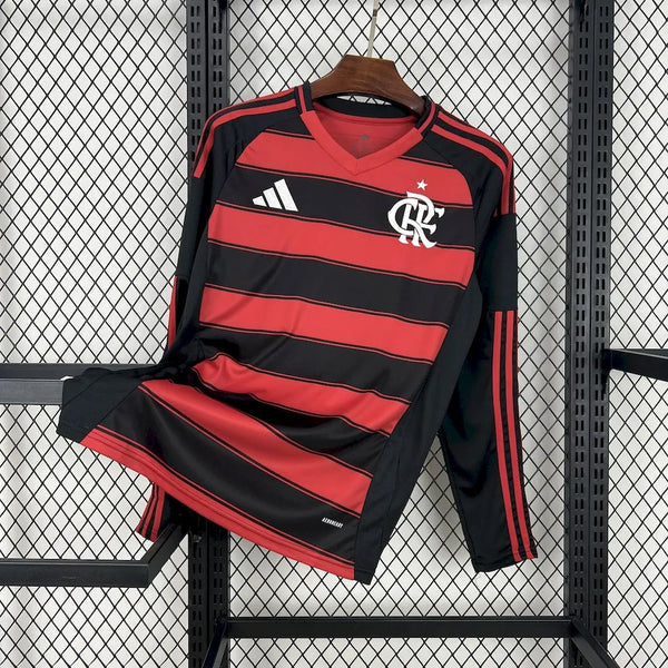 Camisa I Flamengo 25/26 Manga Longa