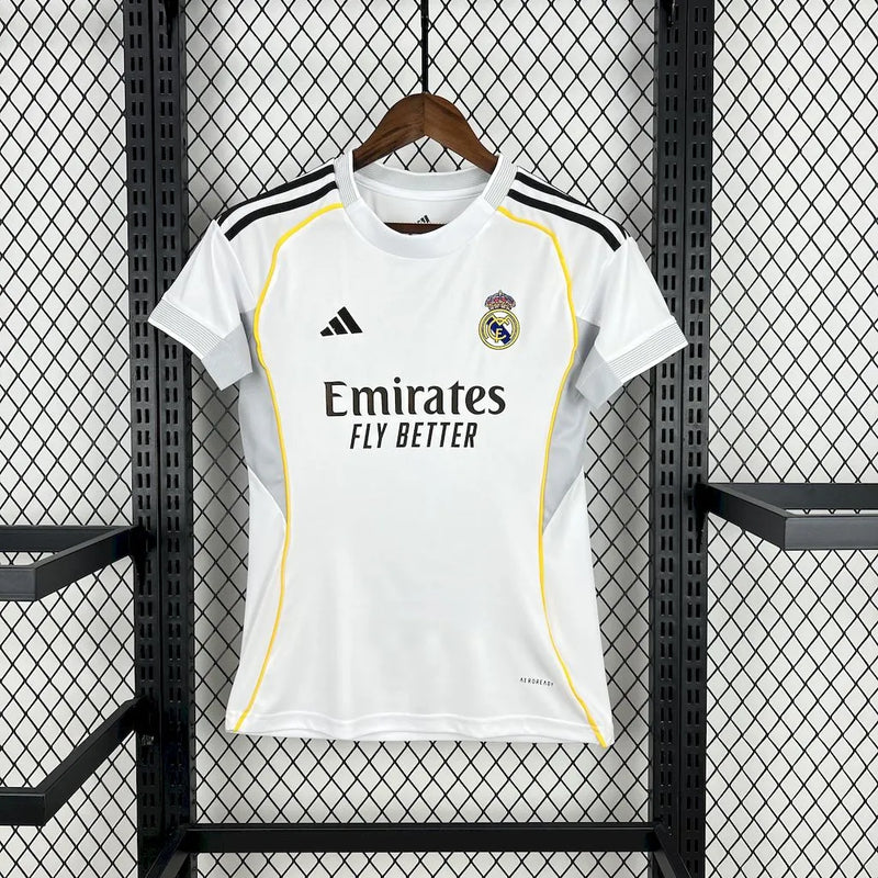 Camisa I Real Madrid 25/26 Feminina